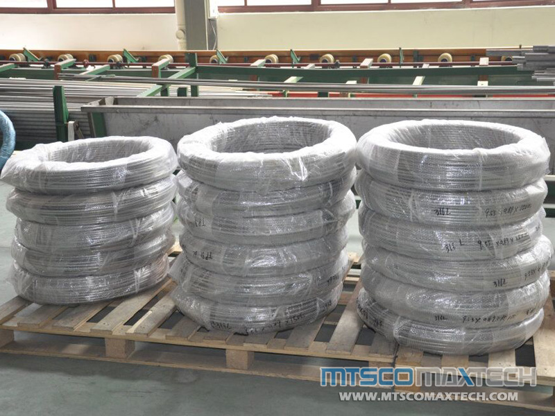 TP316L 1 1/2 inch Small Size Round Super Long Coil Tubing for Chemical