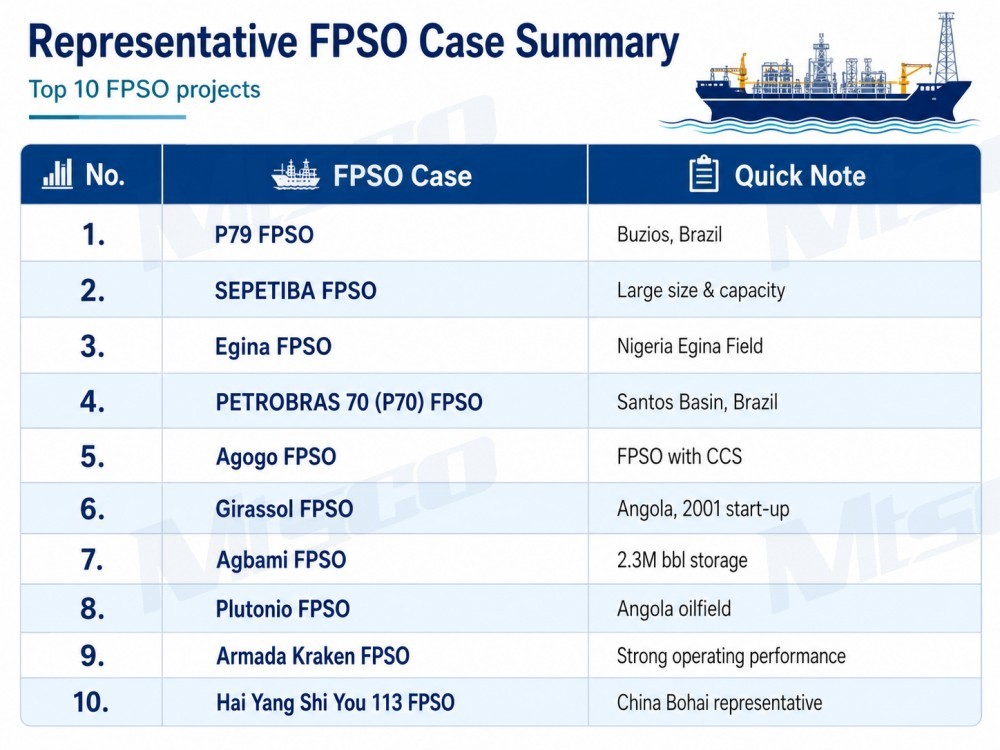 Typical FPSO Projects and Characteristics of Pipeline Material Applications Typical FPSO Projects and Characteristics of Pipeline Material Applications