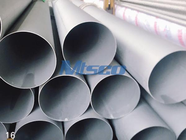 2205 duplex steel welded pipe for marine environments with woven bag