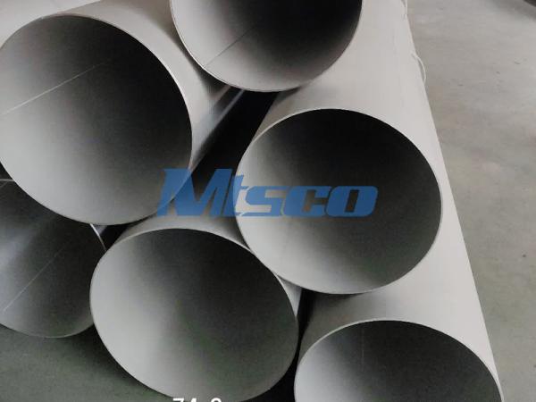 ERW 8 inch ASTM A358 310S/310H welded stainless pipe with woven bag for heat exchanger systems