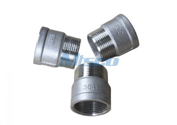 ASTM A351 Casting Pipe Fittings Stainless Steel Coupling 150 BSP/NPT