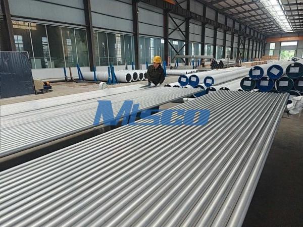 ASTM A789 / A790 1.4462 / 1.4410 Duplex Steel Big Size Welded Pipe With Annealed & Pickled Surface