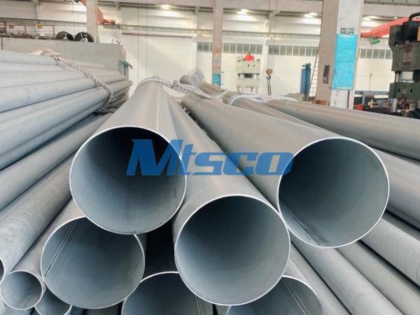 Corrosion-resistant ASTM A778 TP304L welded pipe for oil and gas application with woven bag packaging