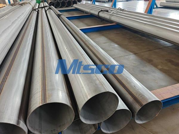 DN150 S31803 / S32750 / S32760 Duplex Steel Big Size EFW / ERW Welded Pipe
