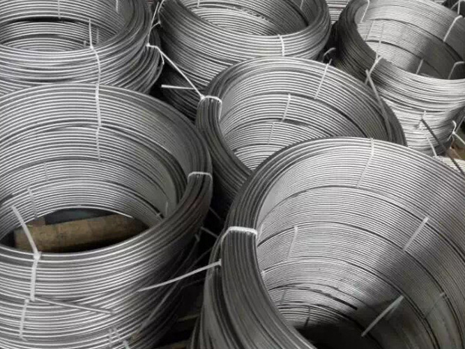 Tubería enrollada soldada