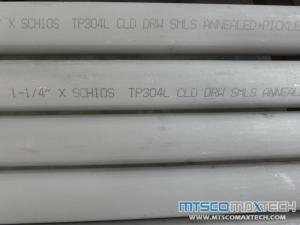 304L Seamless Pickled And Polished Pipe In Small Sizes