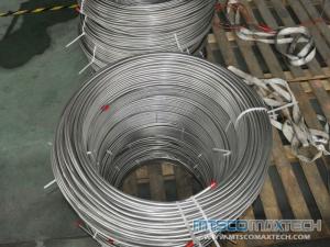 ASTM A213 TP304 12.7MM Seamless High Precision Coiled Tubing