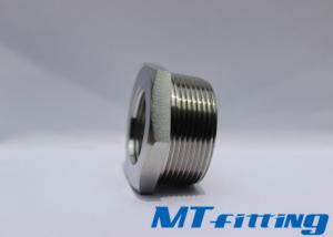 ASTM A182 F304H/316H 1/4 Inch 6000LBS Hex Head Plug With Treaded End For Connection