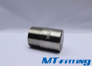 2 Inch ASTM A182 F347 Stainless Steel 3000LBS Round Head Plug With Treaded End