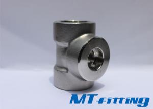 ASME B16.11 F304L / F316L Stainless Steel Socket Welded / Threaded Tee