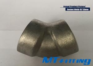 ASTM A182 F304 / 304L Stainless Steel Socket Welded Eblow Forged High Pressure Pipe Fitting