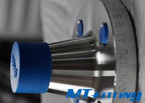 DIN2628 1.4462 / 1.4410 Duplex Steel Weld Neck Flange For Connection